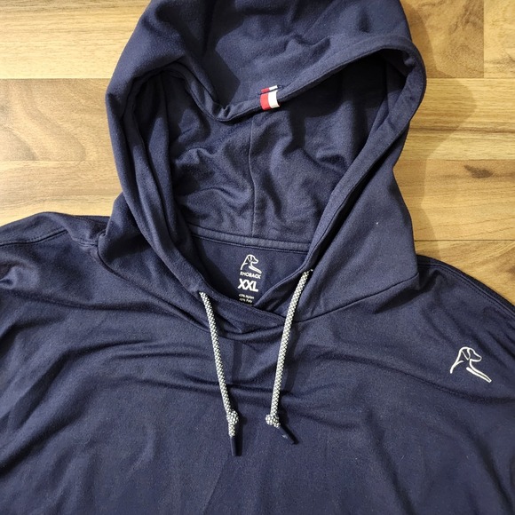 Rhoback Other - Rhoback Hesi Performance Hoodie Men's Fleet Navy Long Sleeve Pullover Size XXL